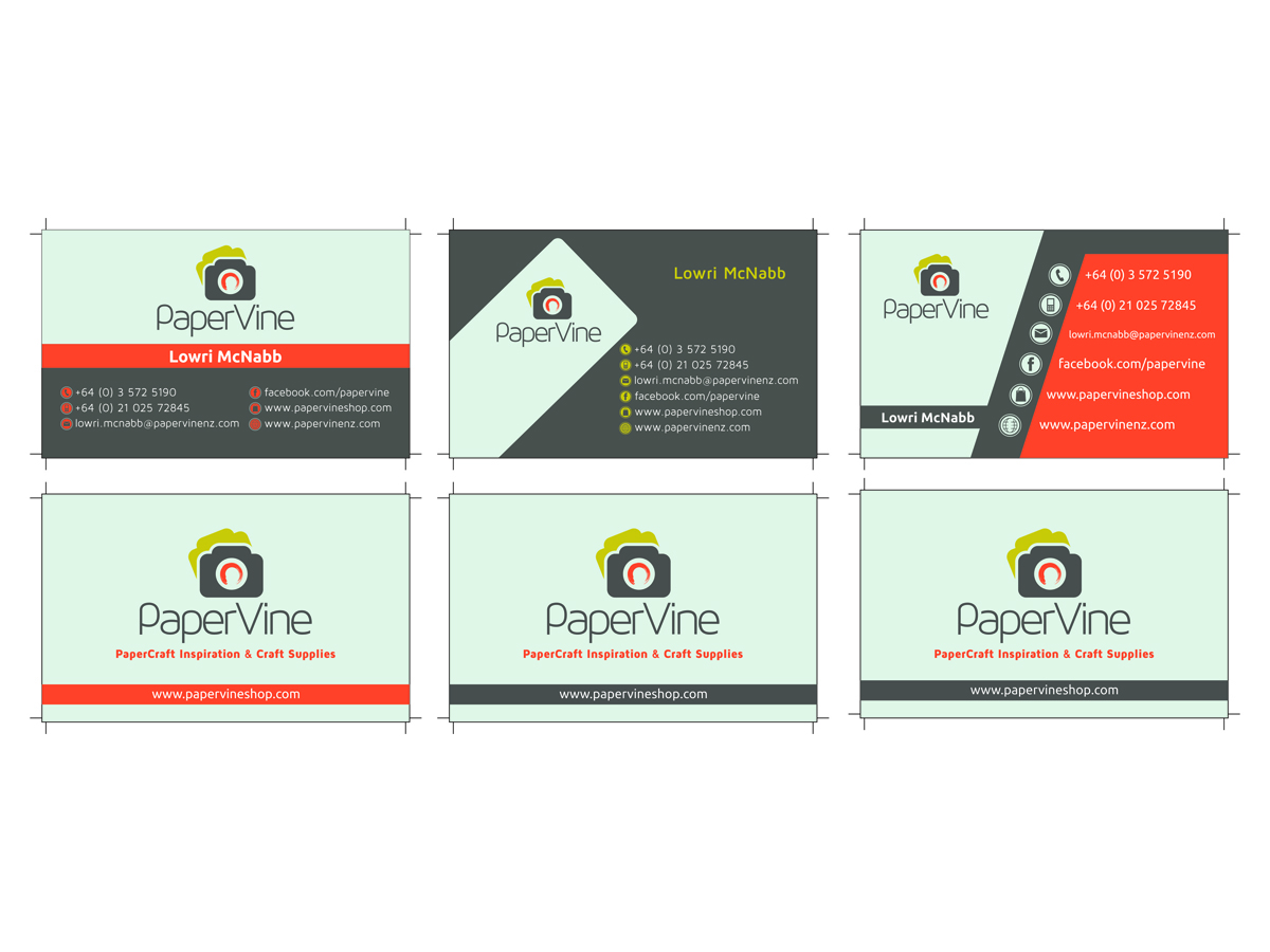 Business Card Design by DreamLine Production for PaperVine | Design #3822080