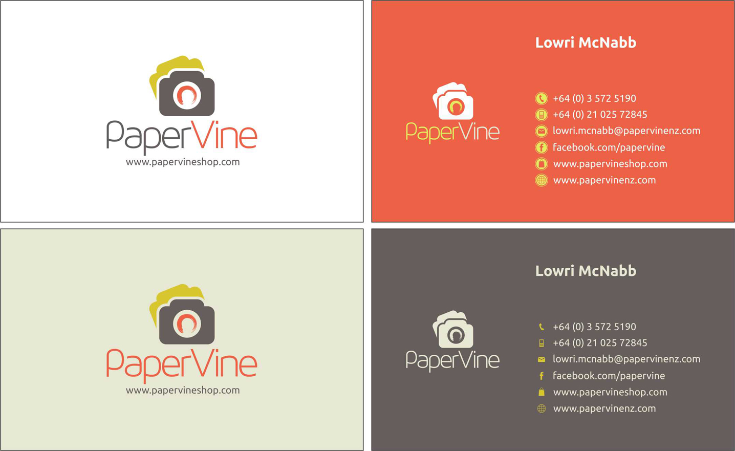 Business Card Design by rgphic for PaperVine | Design #3823401