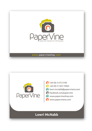 Need 2 sided card for Craft Supply Co. Logo supplied. | Business Card Design by H4R5Z