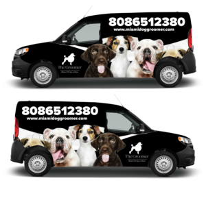 Car Wrap Design by Deziners Zone for The groomer  | Design: #25206170