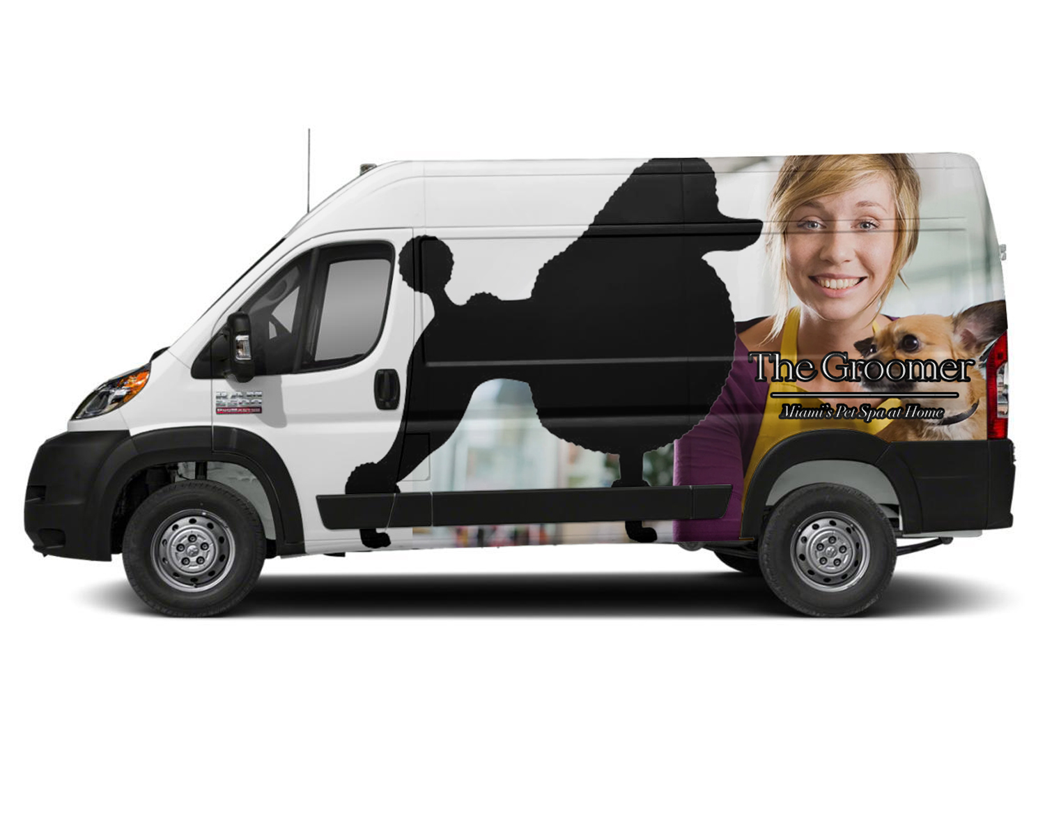 Car Wrap Design by RubelRir for The groomer  | Design #25245716