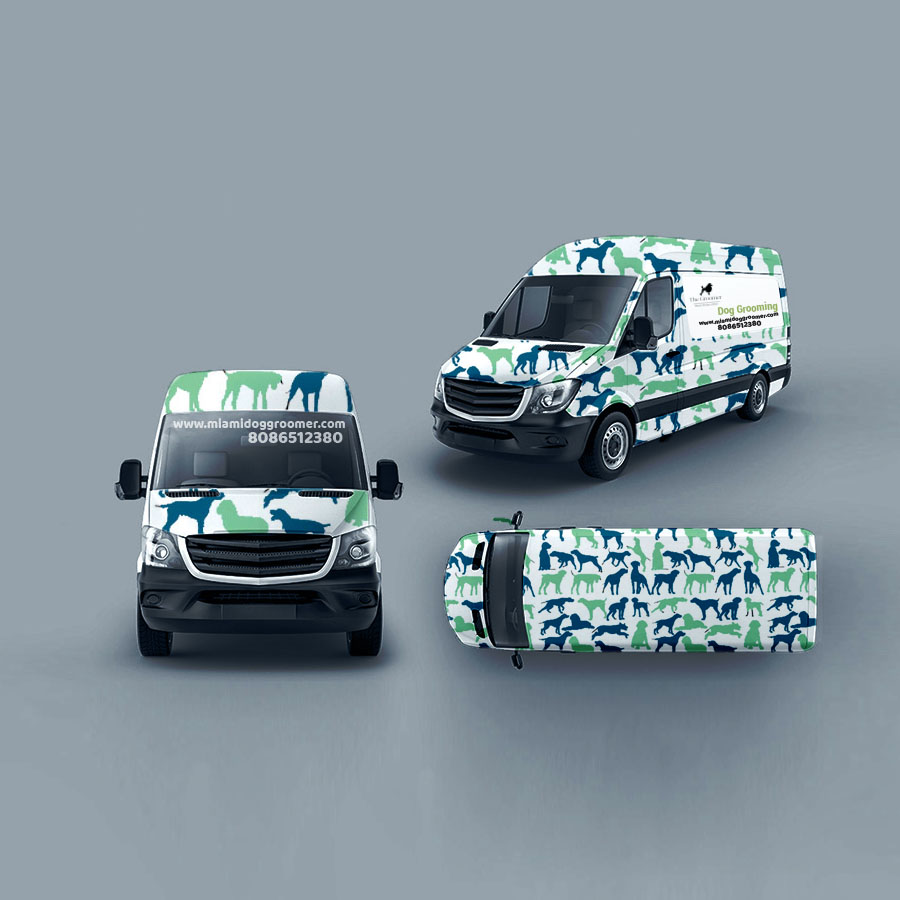 Design de Covering de Véhicule par Rupok 3 pour The groomer  | Design #25244588