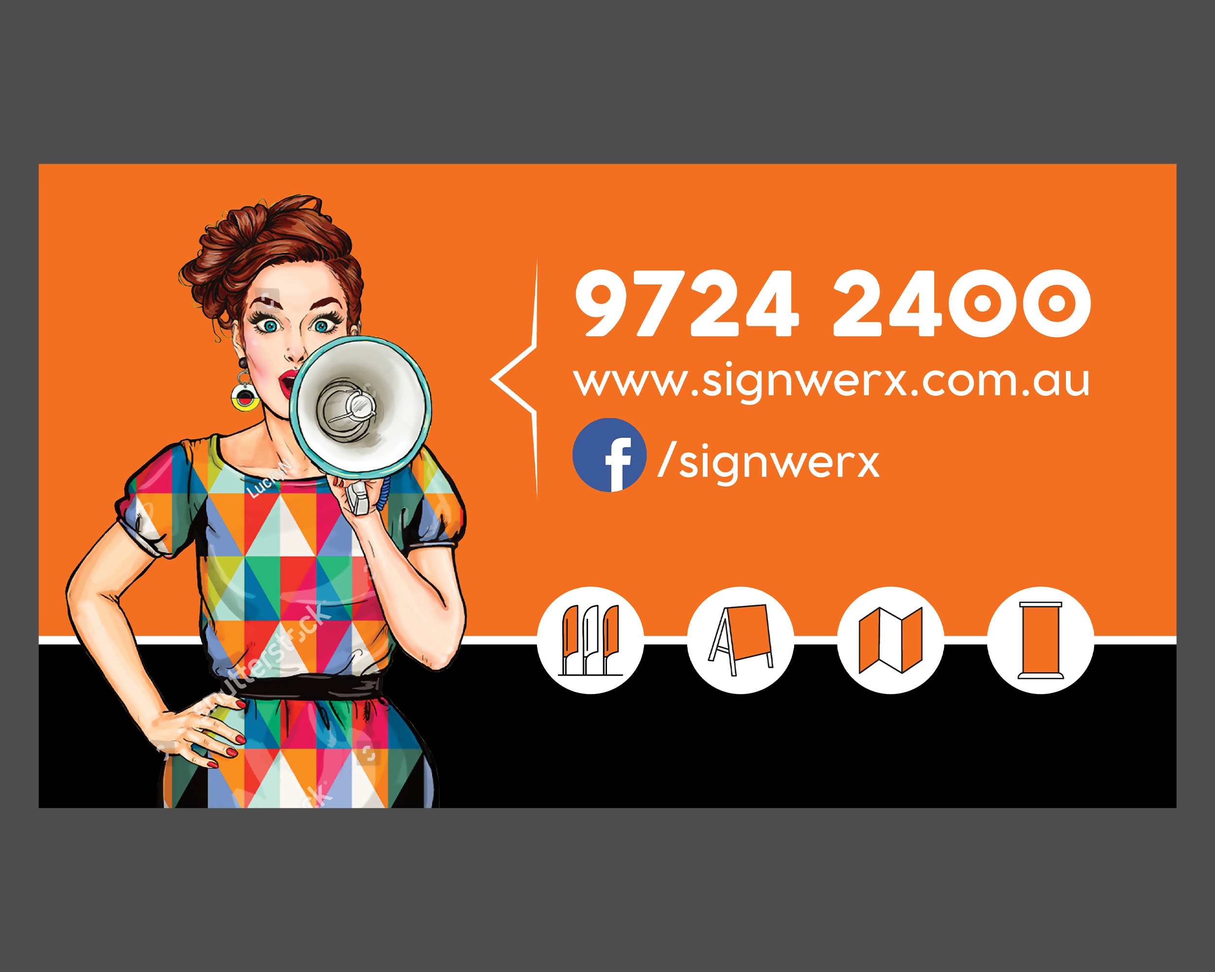 Diseño De Banner Publicitario por Emmanuel Creations para Signwerx | Diseño #25153163