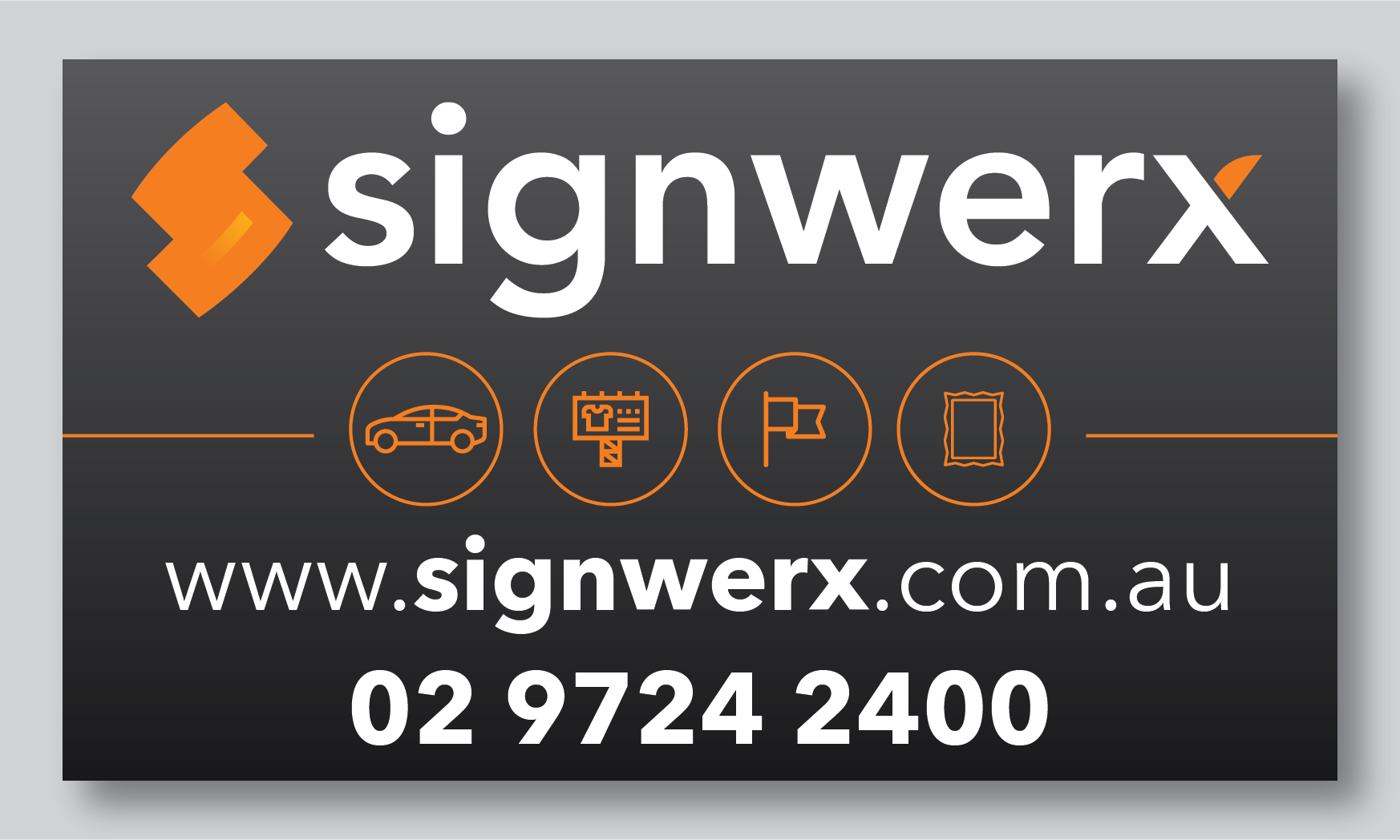 Diseño De Banner Publicitario por Titan Solbiz para Signwerx | Diseño #25125804