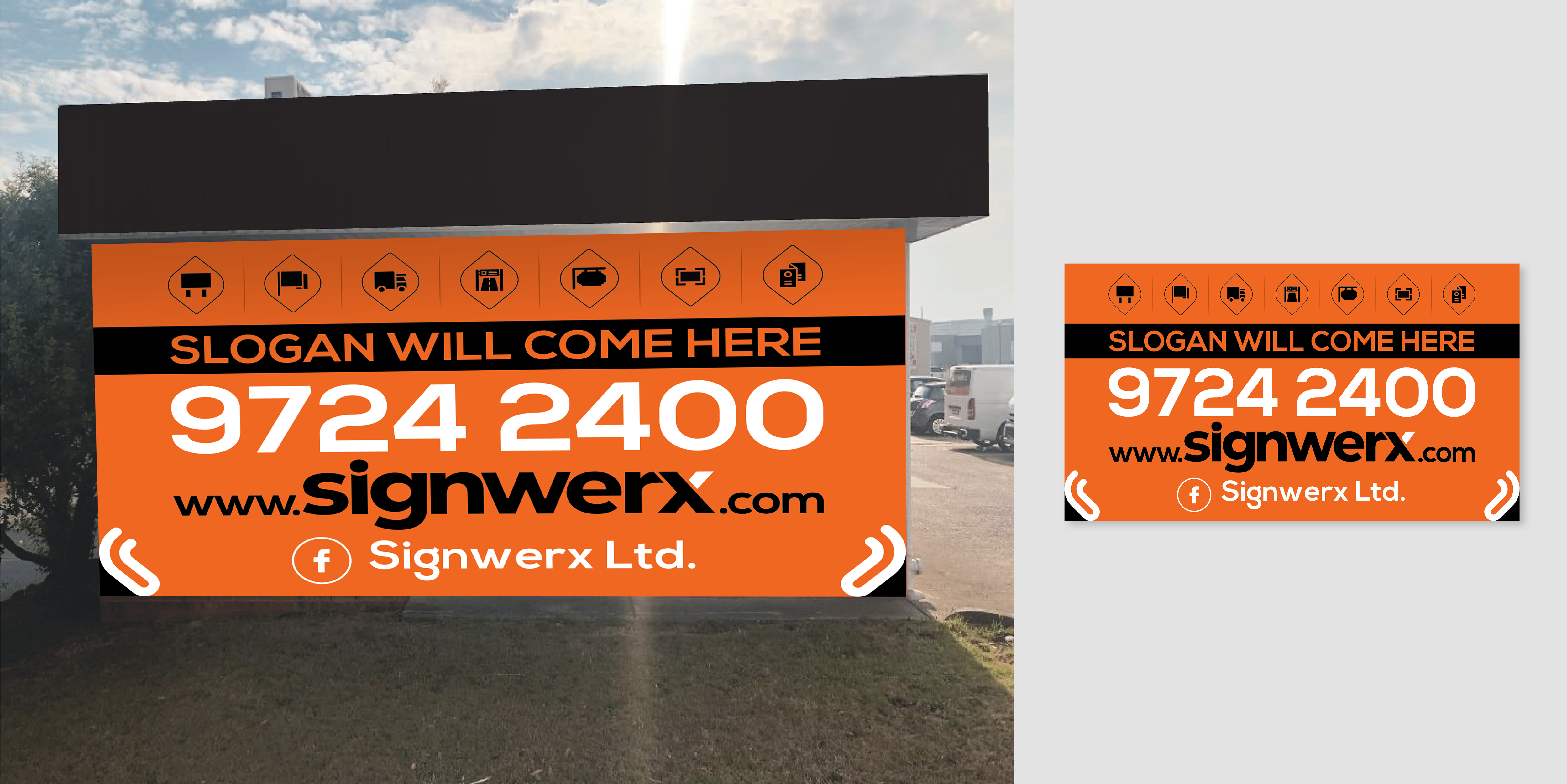 Banner Ad Design by Titan Solbiz for Signwerx | Design #25945120