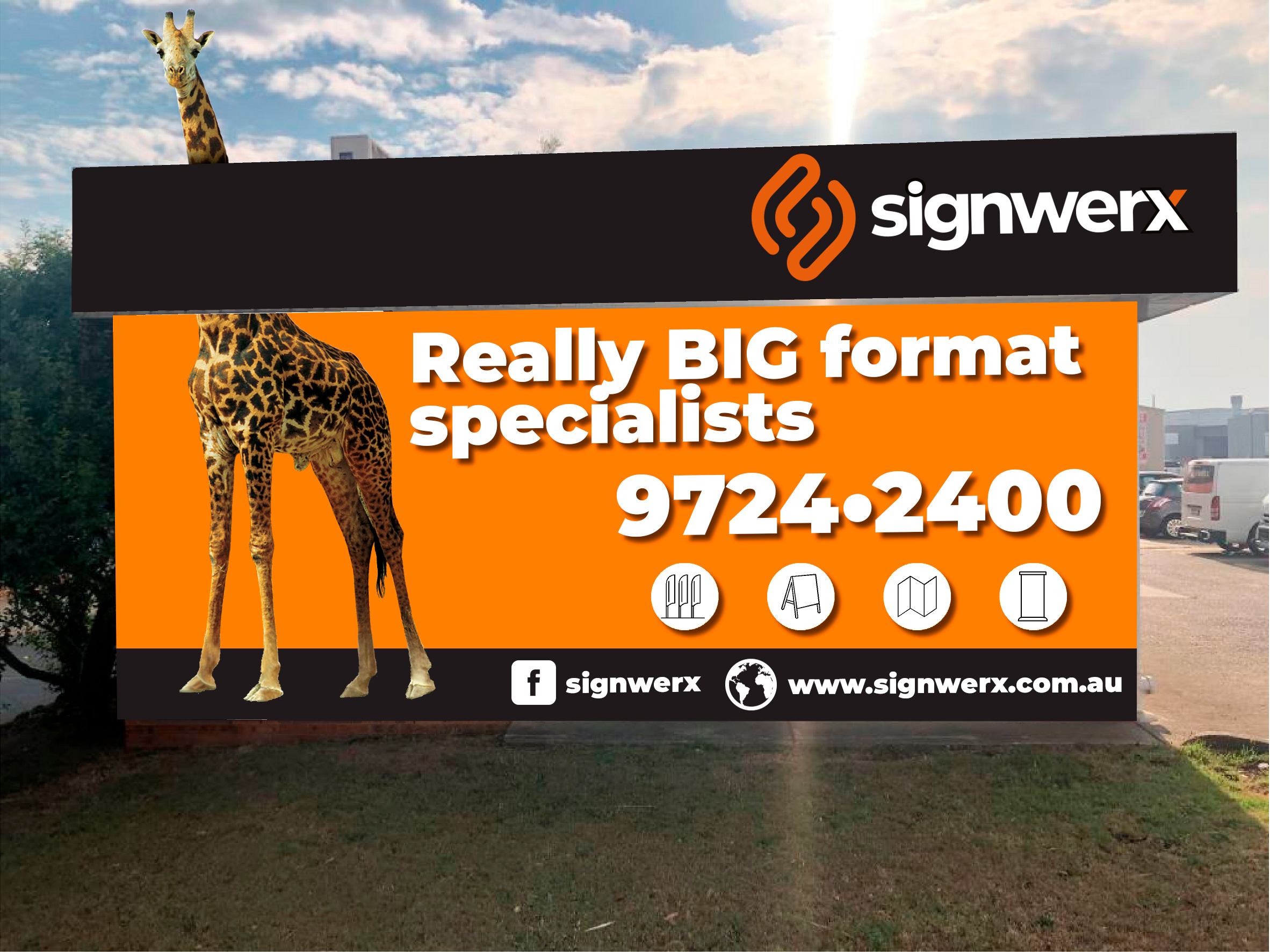 Diseño De Banner Publicitario por Al Pech para Signwerx | Diseño #25998651