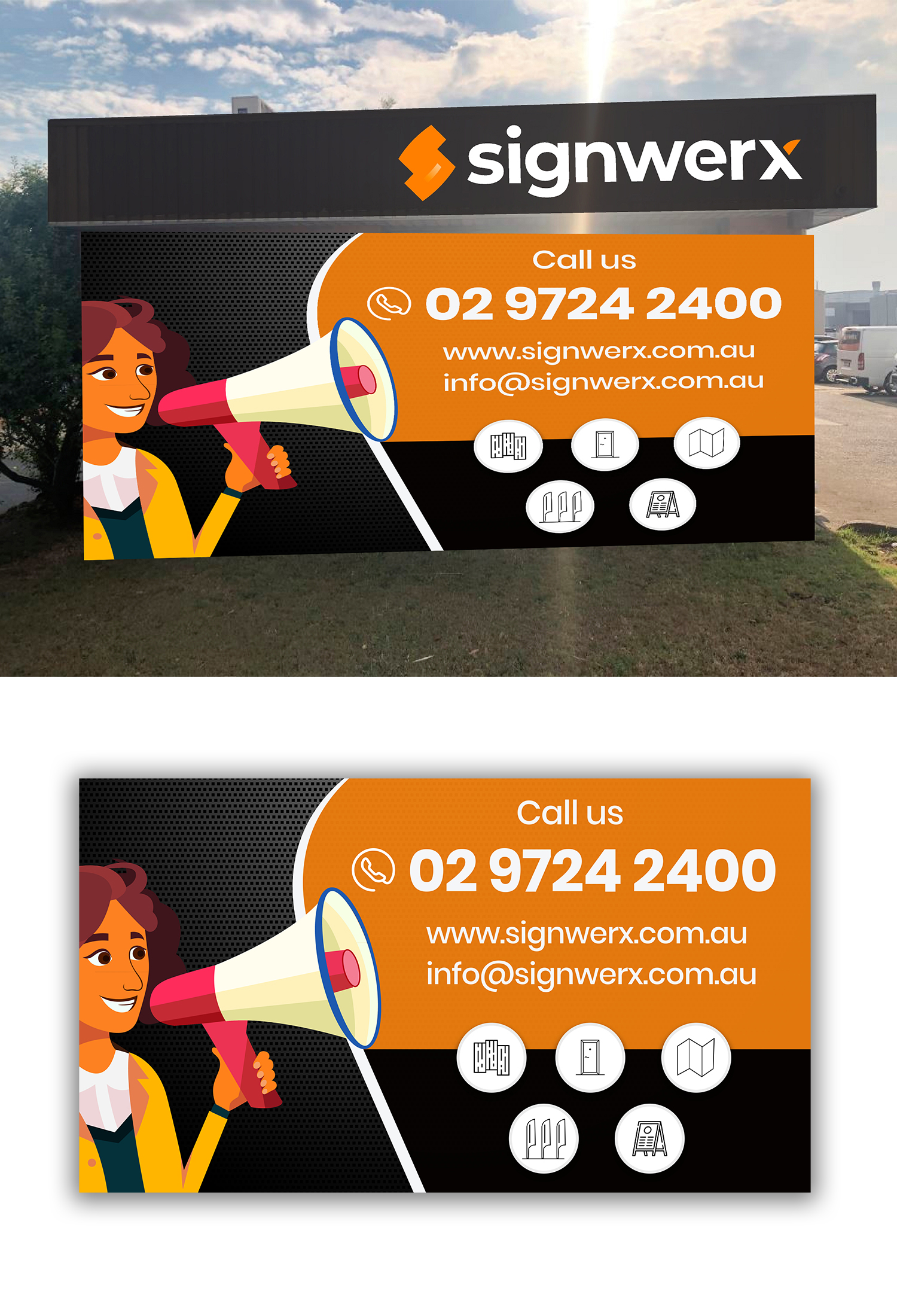 Banner Ad Design by AweSomeLogoTeam for Signwerx | Design #25146149