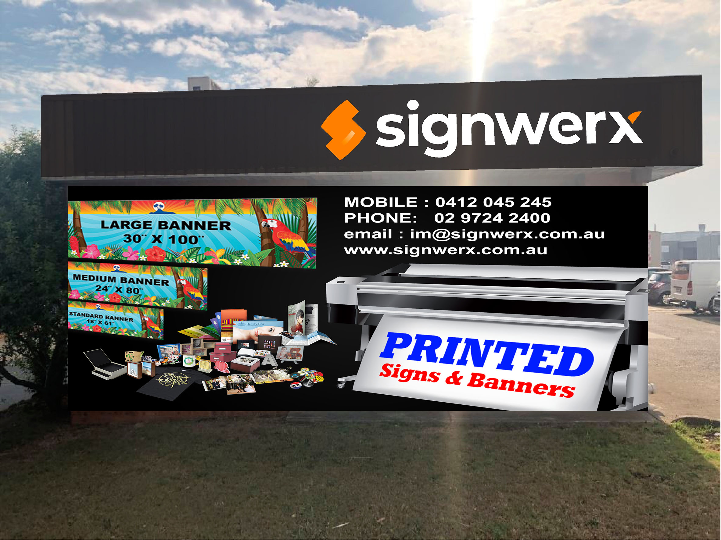 Banner Ad Design by jancon 2 for Signwerx | Design #25093976