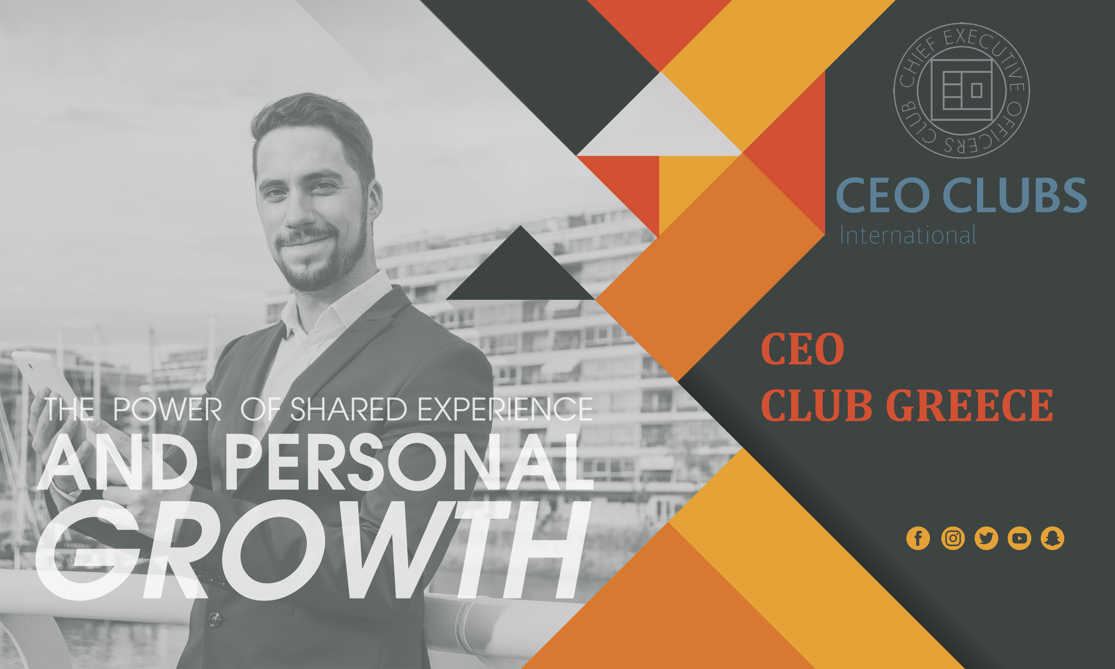 Diseño de Photoshop por andarjo85 para CEO CLUBS GREECE | Diseño #25133951