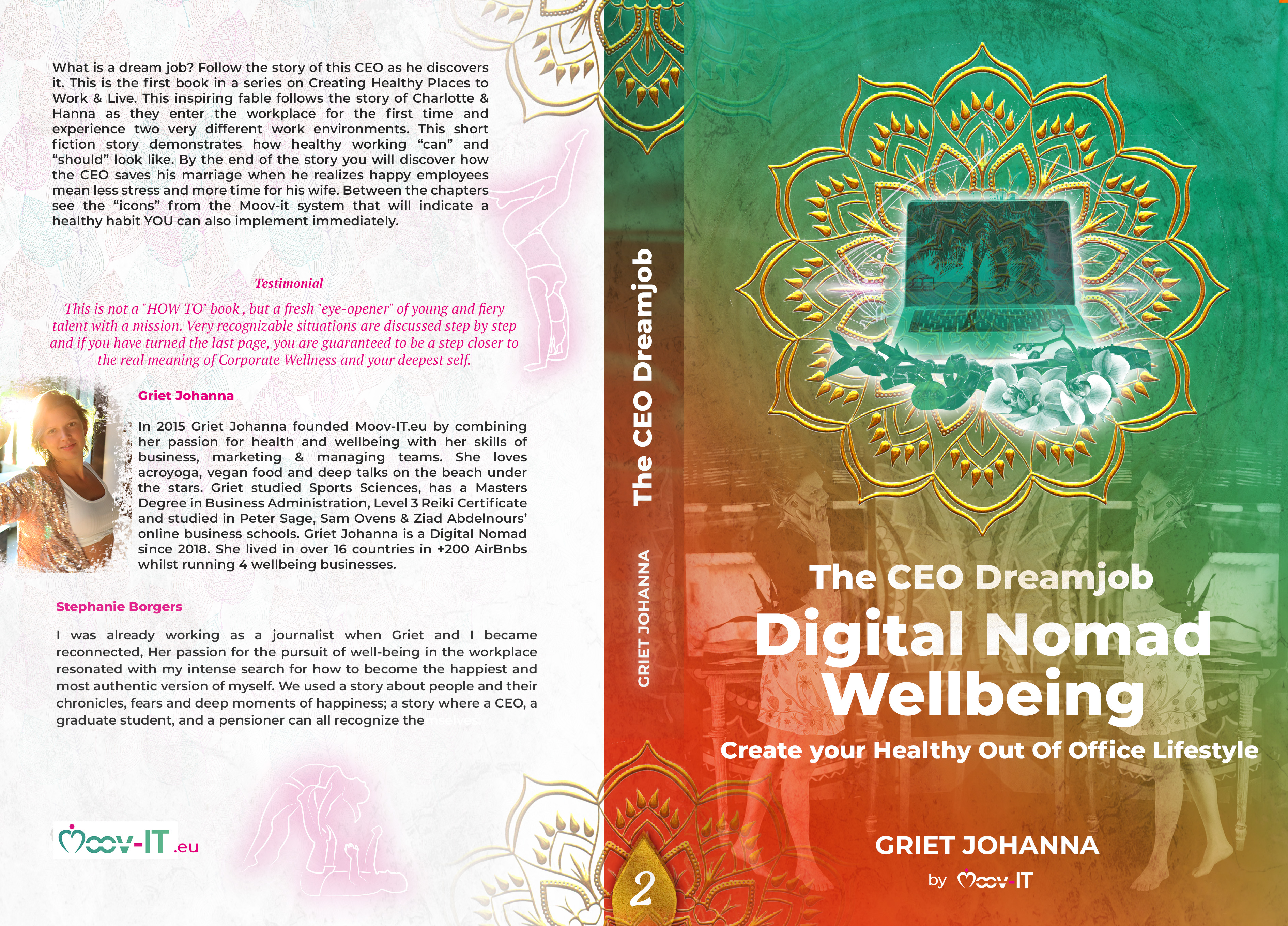 Book Cover Design by MNM for Moov-IT BVBA | Design #25301635