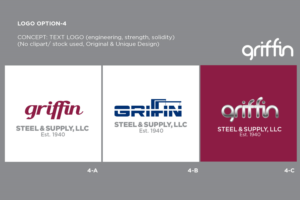 Logo Design by SBose for Griffin Steel & Supply LLC | Design: #25104746
