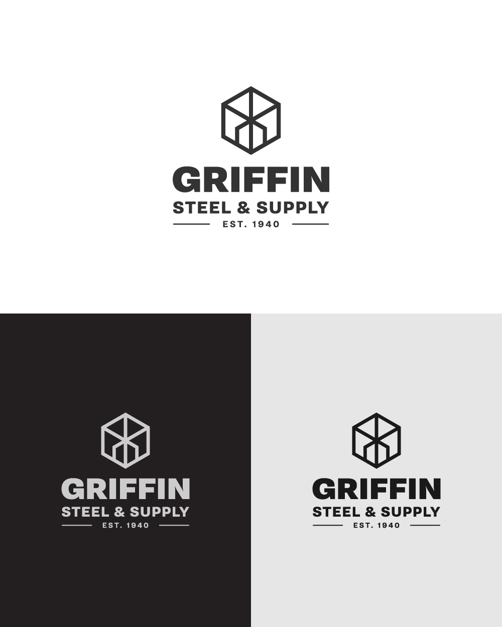 Logo Design by Roy for Griffin Steel & Supply LLC | Design #25095058