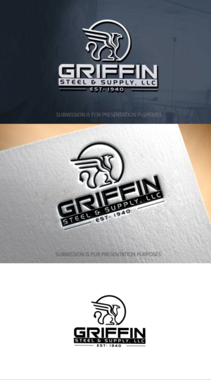 Logo Design by graphicevolution for Griffin Steel & Supply LLC | Design: #25092782