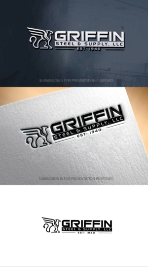 Logo Design by graphicevolution for Griffin Steel & Supply LLC | Design: #25092783
