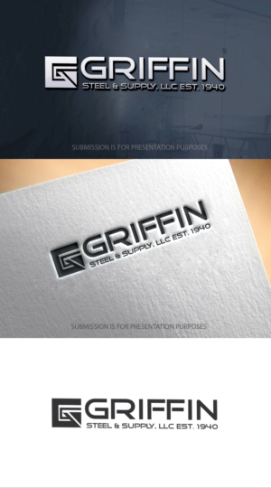 Logo Design by graphicevolution for Griffin Steel & Supply LLC | Design: #25095251