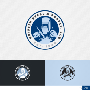 Griffin Steel & Supply, LLC       Est. 1940 | Logo Design by z a n a