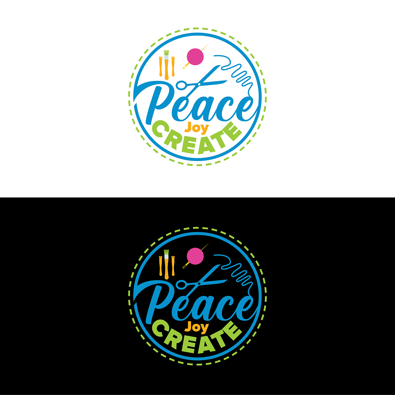 Logo Design by Maxo-Biz for One Crafty Quilter DBA StitchCraft | Design #25151041