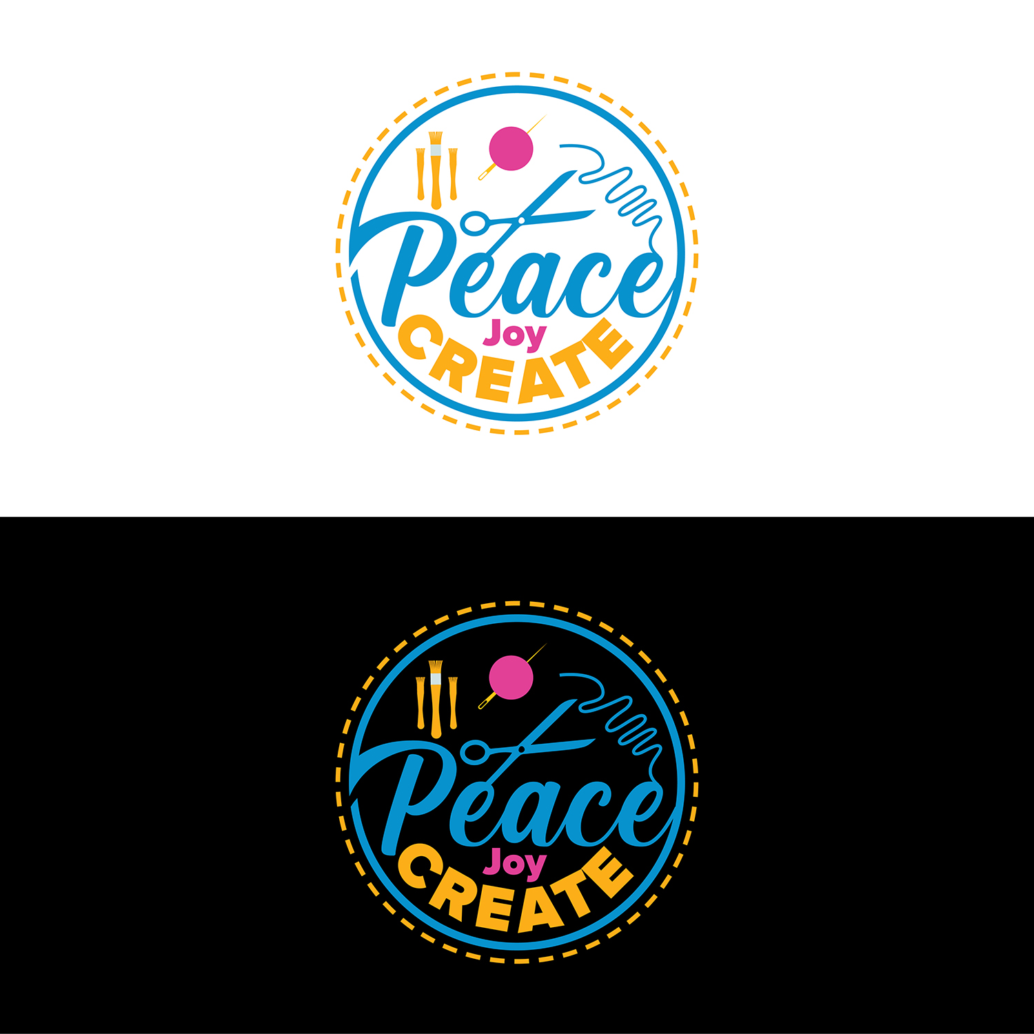 Logo Design by Maxo-Biz for One Crafty Quilter DBA StitchCraft | Design #25151042