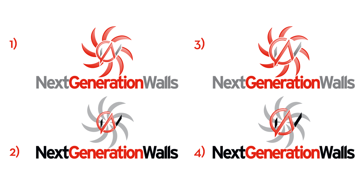 Logo Design by trufya for Next Generation Walls | Design #25118498