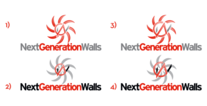Logo Design by trufya for Next Generation Walls | Design: #25118498