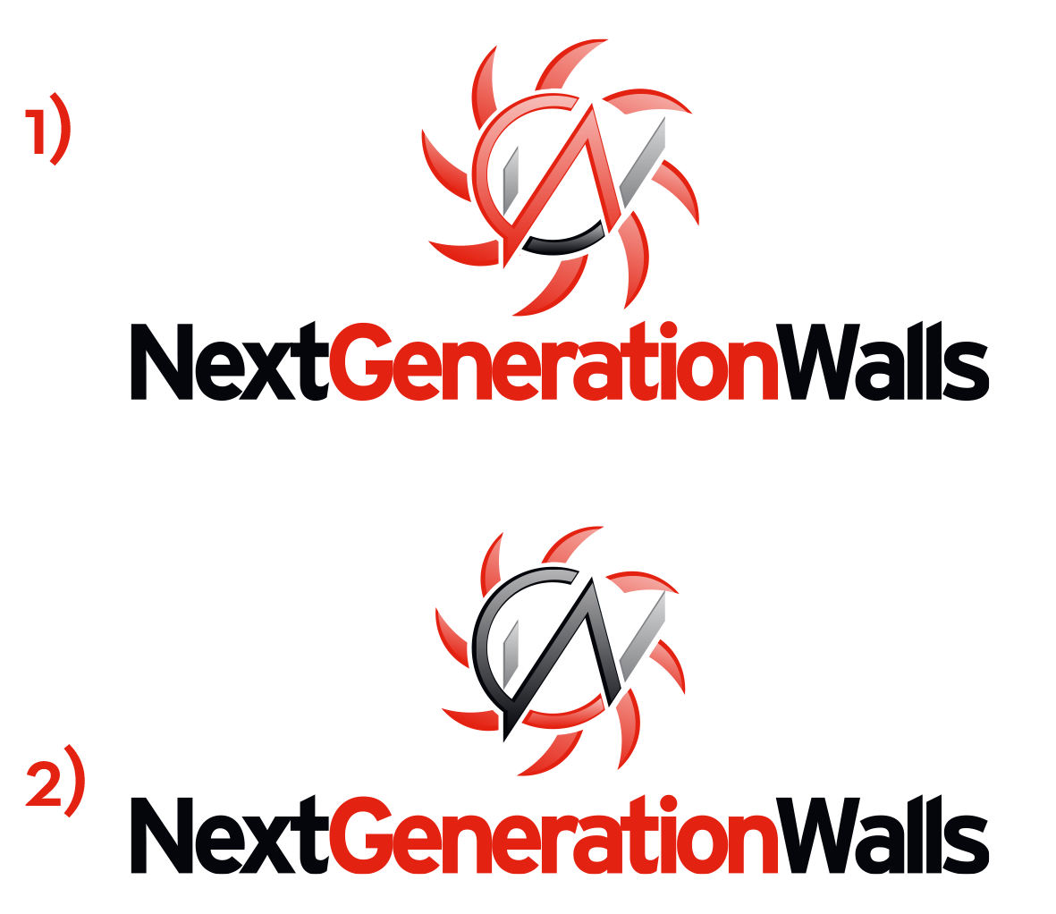 Logo Design by trufya for Next Generation Walls | Design #25127638