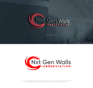 The name of the company or possibly...Nxt Gen Walls as an abbreviation. | Logo Design by Mono.co