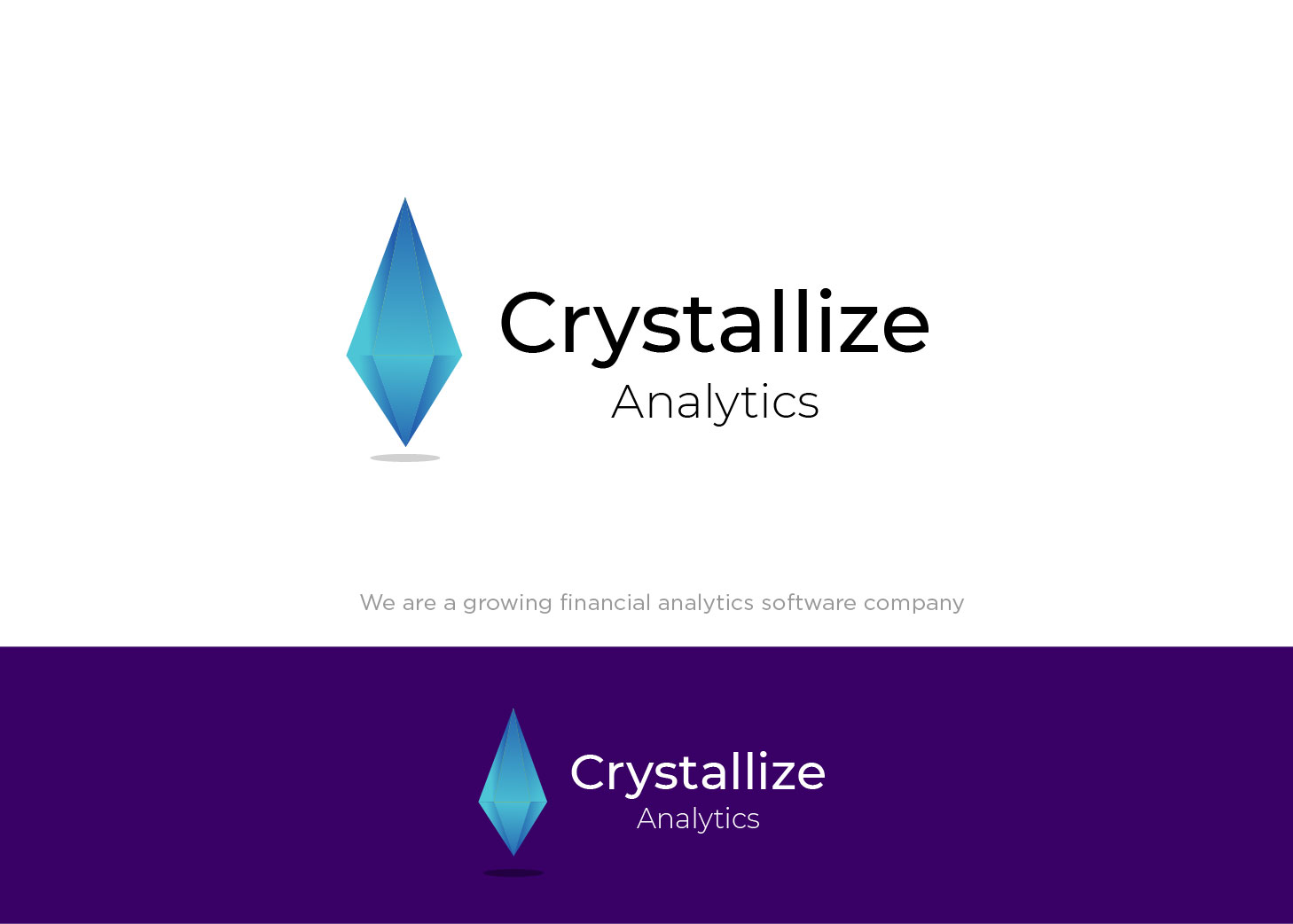 Logo-Design von Dz33 für Crystallize Analytics | Design #25110013