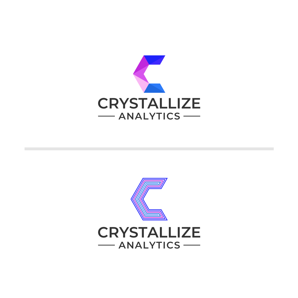 Logo Design by G.R.L.T 2 for Crystallize Analytics | Design #25100053