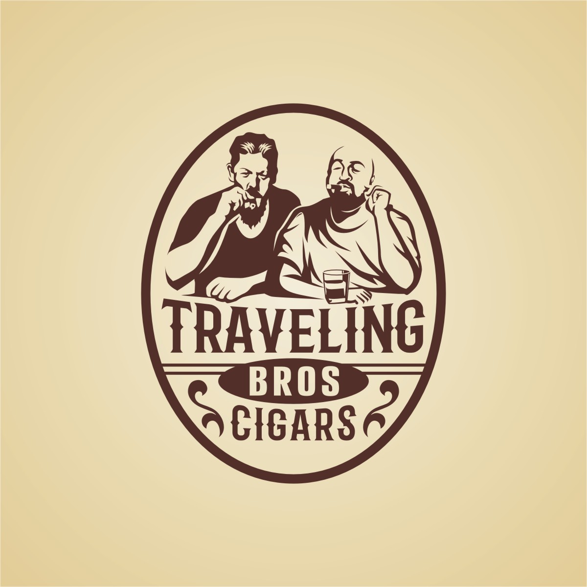 Design de Logo par Kreative Fingers pour Traveling Bros Cigars  | Design : #25124285