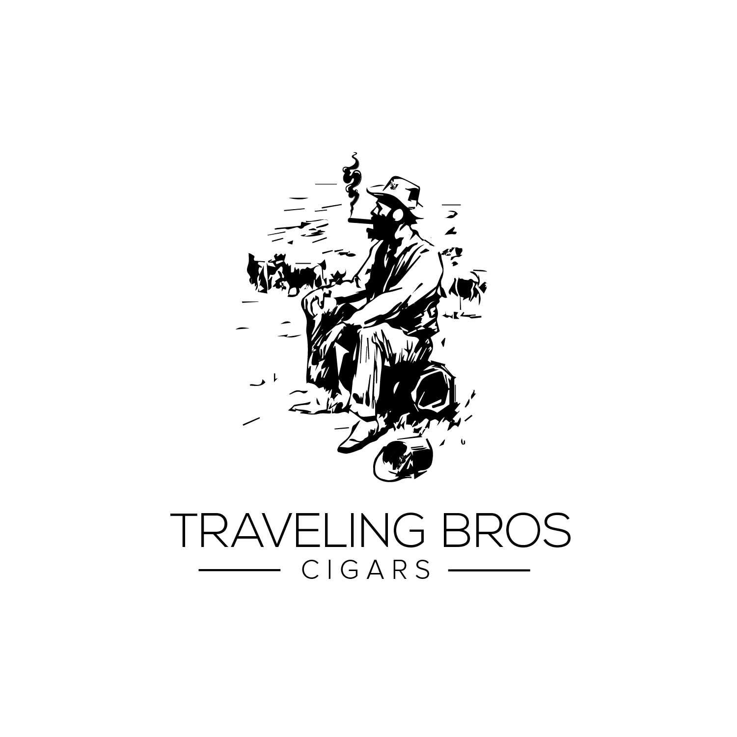 Logo Design by Maxo-Biz for Traveling Bros Cigars  | Design #25101412