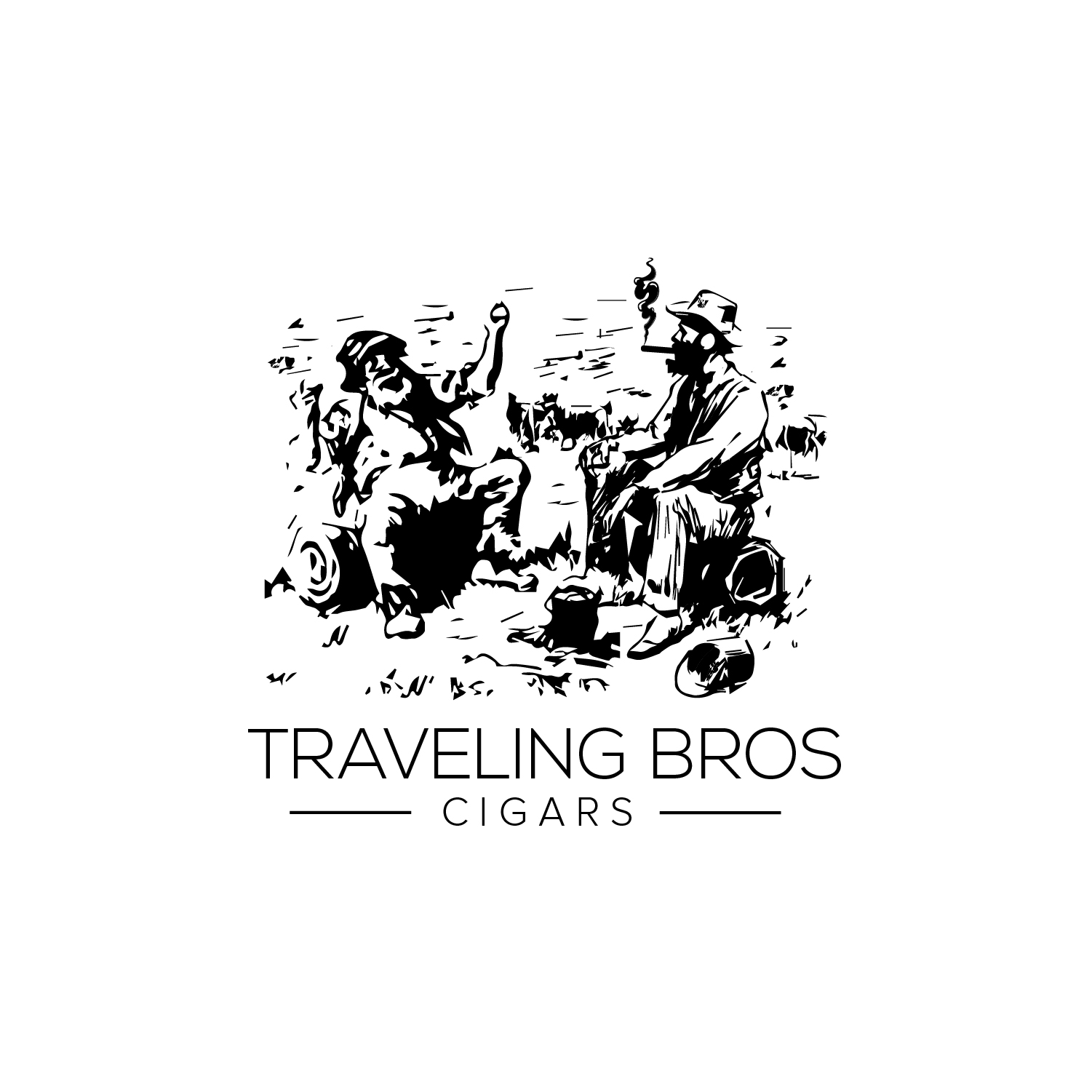Design de Logo par Maxo-Biz pour Traveling Bros Cigars  | Design #25122369