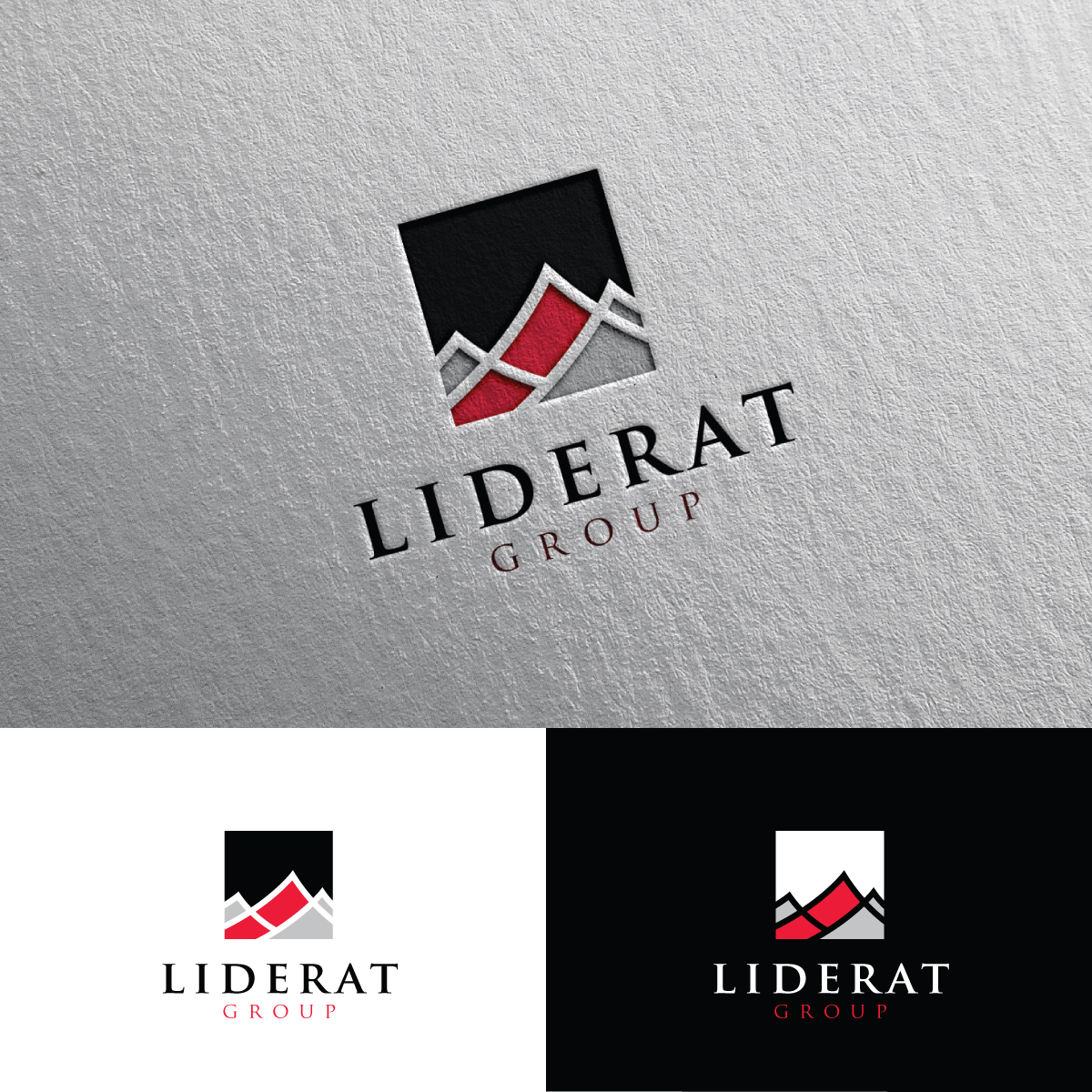 Logo Design by Rii for Liderat Group | Design #25116173