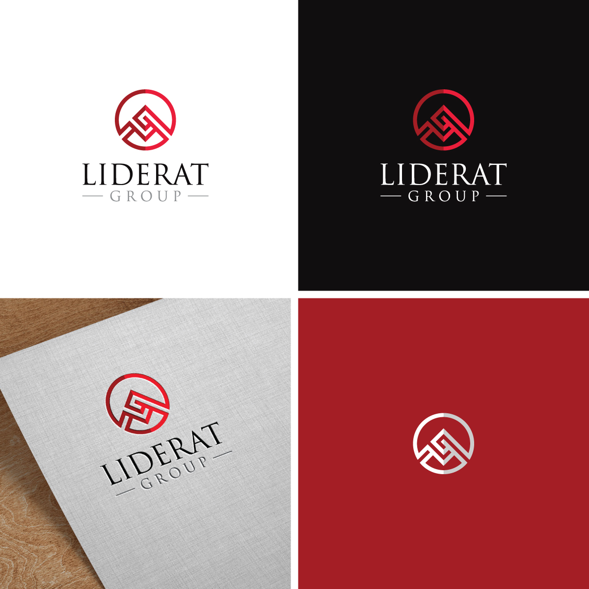 Logo Design by Md Shehidul Islam Rimon for Liderat Group | Design #25106333
