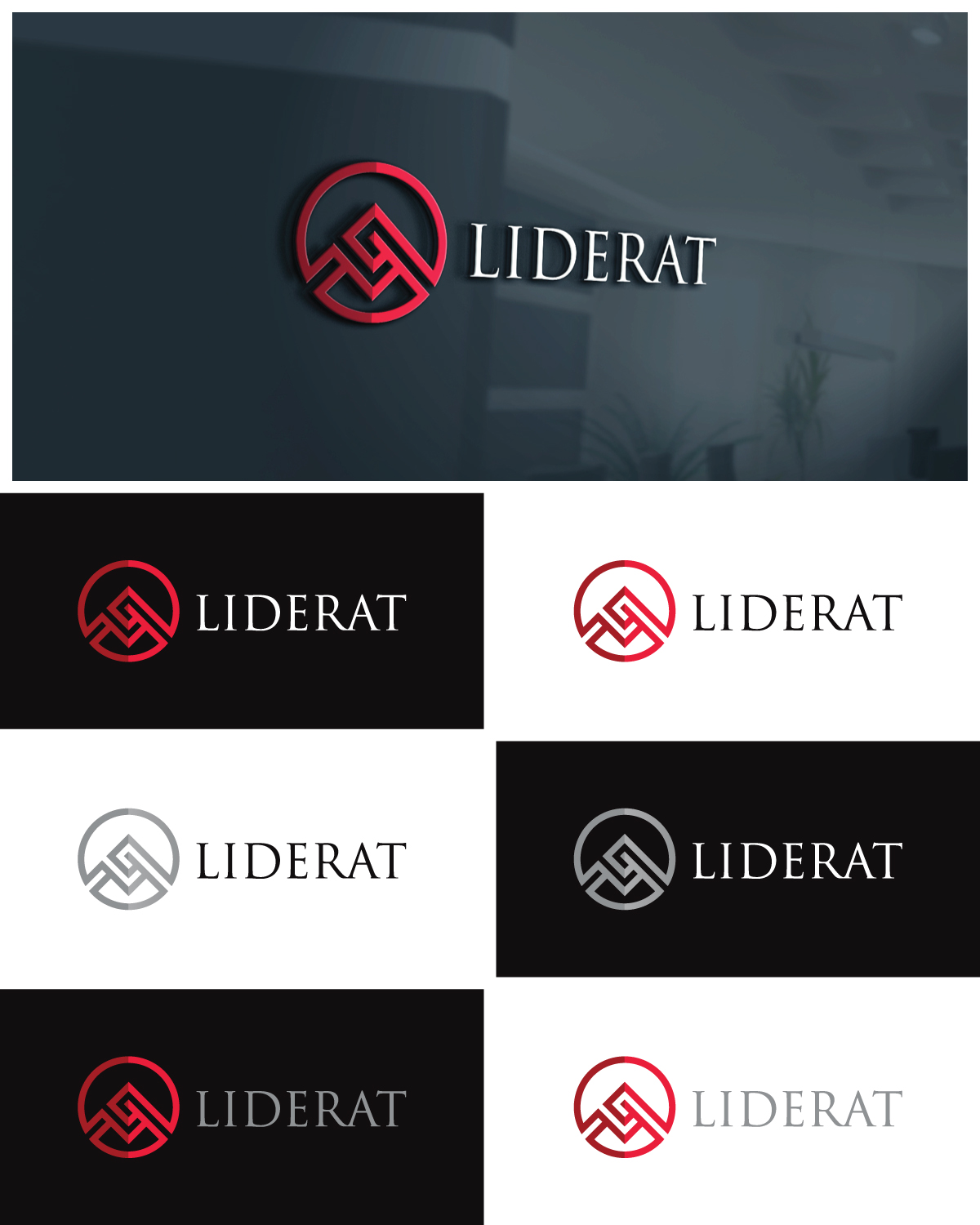 Logo Design by Md Shehidul Islam Rimon for Liderat Group | Design #25125823