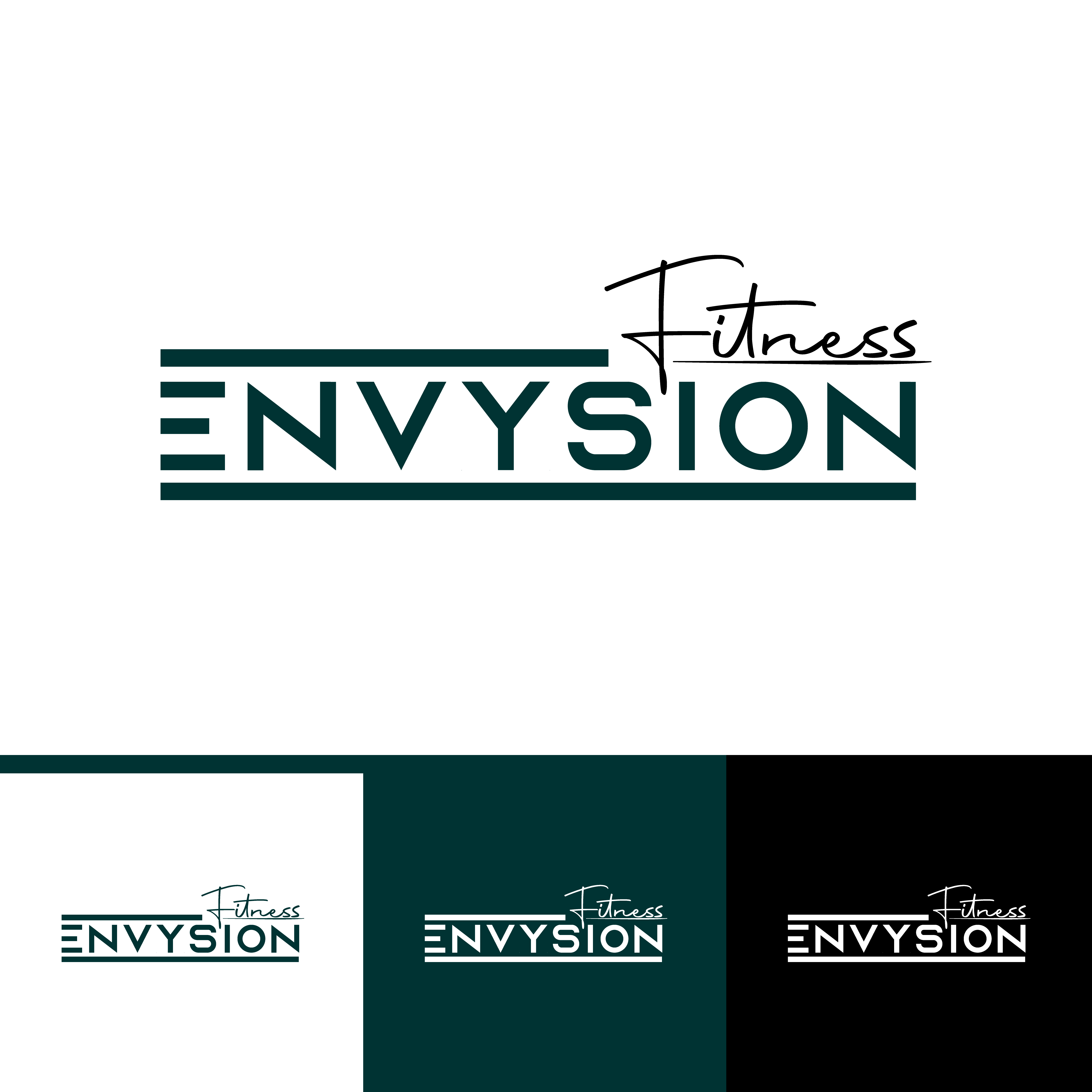 Logo Design by AdelRibeiro for Envysion Fitness | Design #25139524