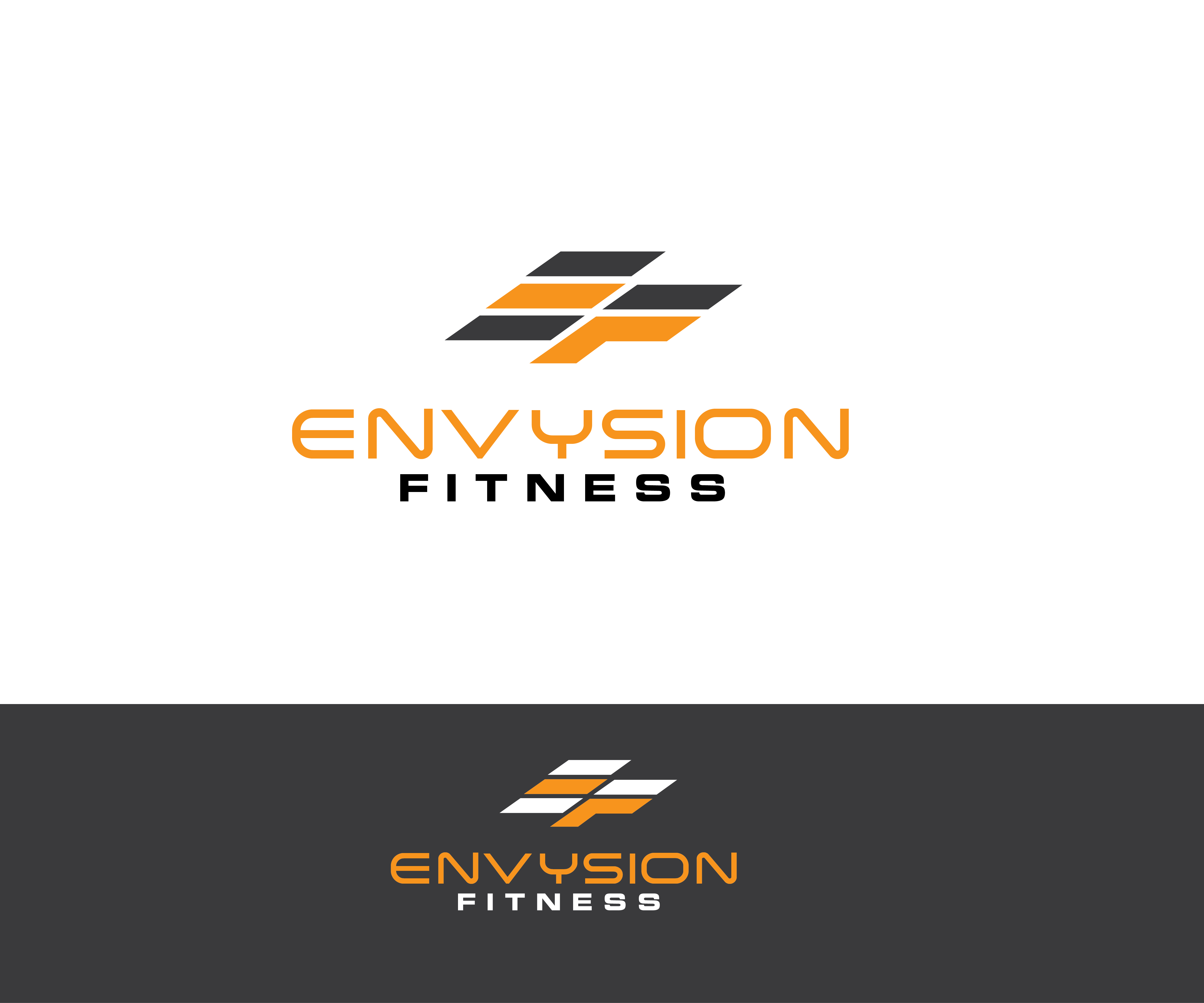 Logo Design by renderman for Envysion Fitness | Design #25105137