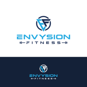 Logo Design by M Sidik Pramono for Envysion Fitness | Design: #25103192