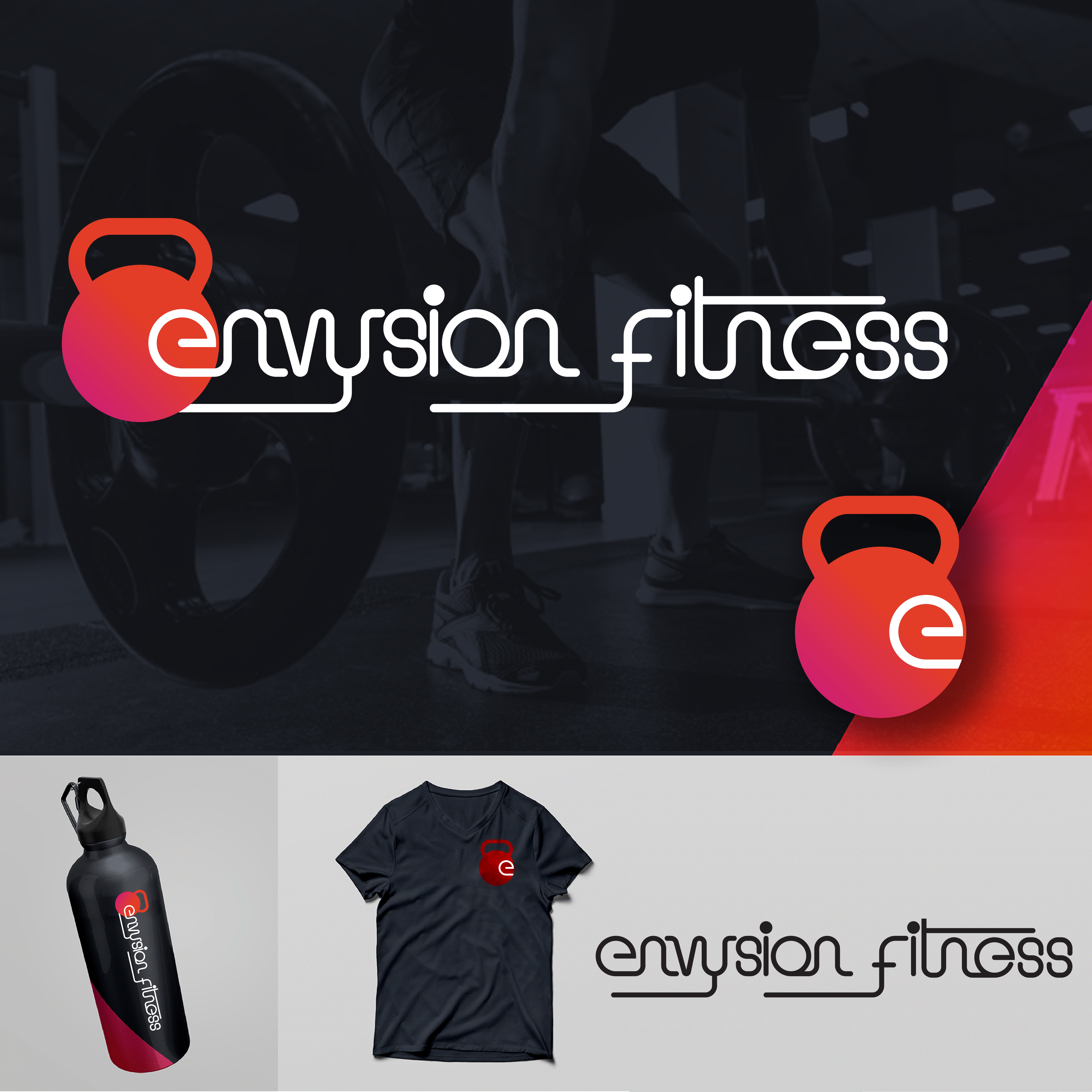 Logo Design by Design#15 for Envysion Fitness | Design #25126798
