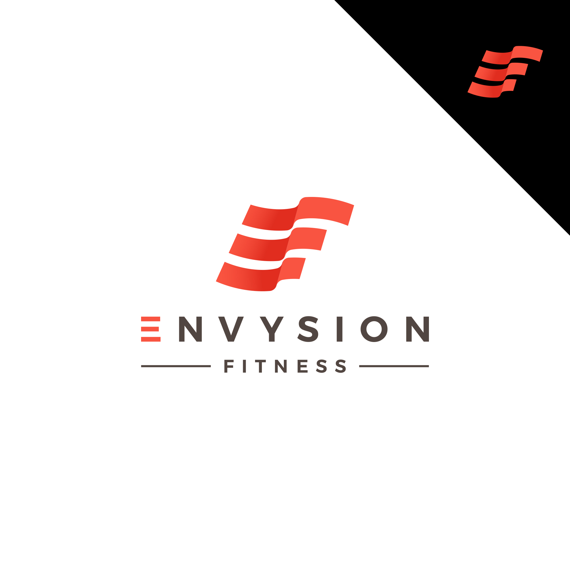 Logo Design by li_rudi for Envysion Fitness | Design #25104747