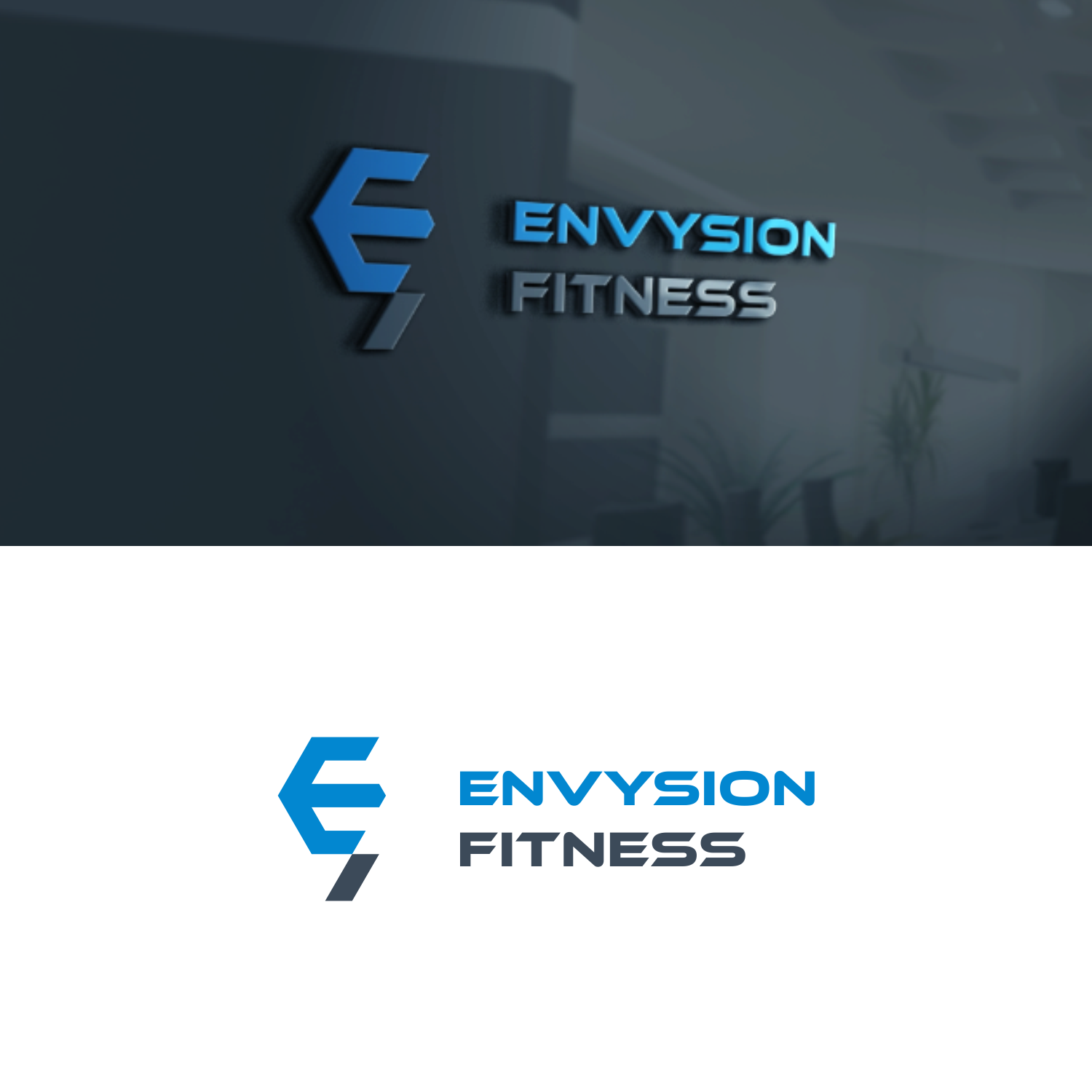 Logo Design by braham 3 for Envysion Fitness | Design #25100847