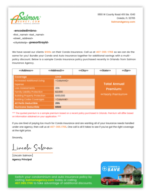 Letterhead Design by Expert Designer for Salmon Agency | Design: #25112565