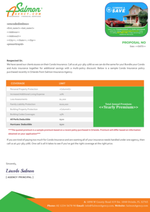 Letterhead Design by Expert Designer for Salmon Agency | Design: #25112808