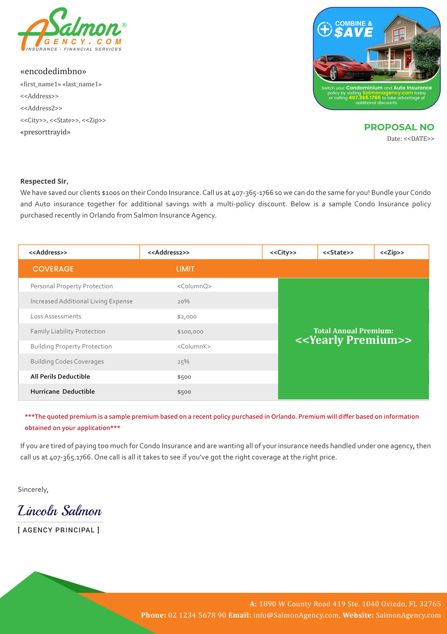 Letterhead Design by Expert Designer for Salmon Agency | Design: #25119161