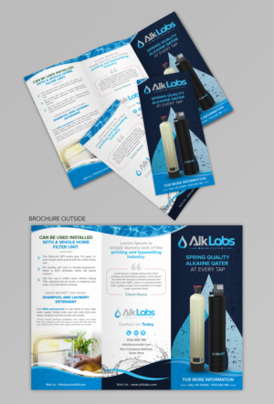 Water Filter Company Needs an amazing brochure!!!  | Diseño de Flyer por SAI DESIGNS