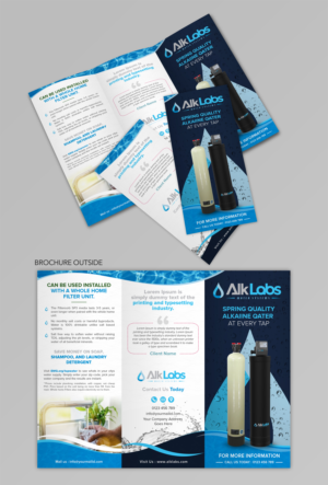 Water Filter Company Needs an amazing brochure!!!  | Flyer Design by SAI DESIGNS