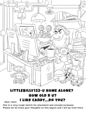 Character Design by David Harston for this project | Design: #25113074