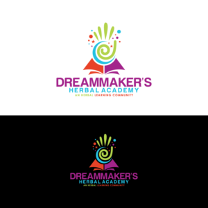 Options: Dreammaker's Herbal Academy & Community or Dreammaker's Herbal Academy with a tag line An Herbal Learning Community | Diseño de Logo por Graphic Bricks