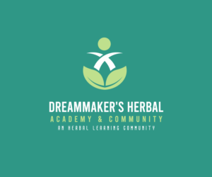 Options: Dreammaker's Herbal Academy & Community or Dreammaker's Herbal Academy with a tag line An Herbal Learning Community | Logo Design by Ng V Duc