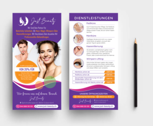 Just Beauty Opening Flyer (German Text Involved!) | Flyer-Design von OwnDesign