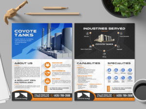 Fabrication and machining company needing printed material designs. | Flyer-Design von SAI DESIGNS